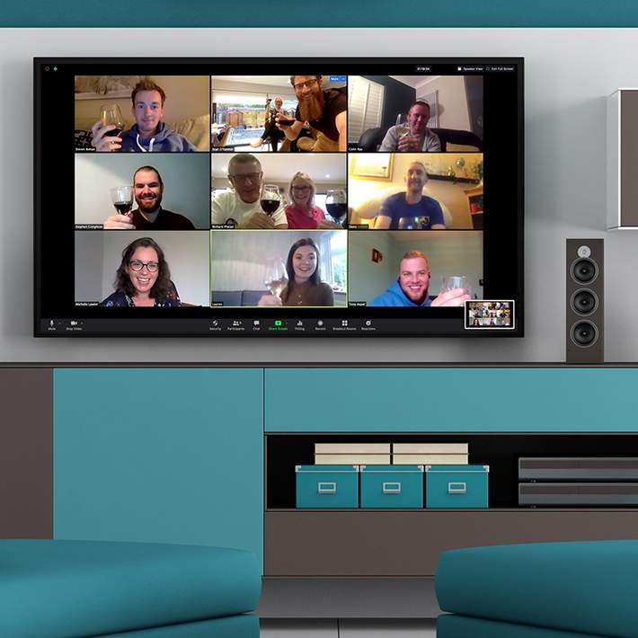 online corporate wine tasting